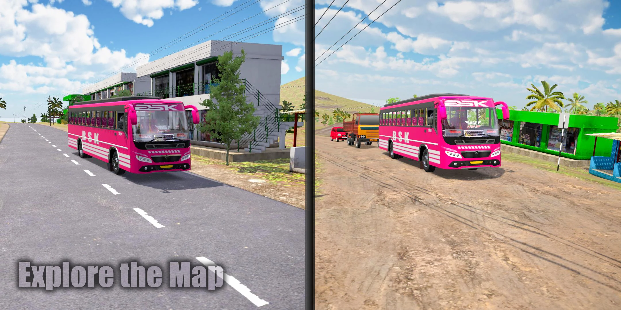 Bus Sim Kerala: Indian Roads screenshot